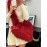 Women's Y2K Style Heart Shape Fluffy Faux Fur High Capacity Oversized Crossbody Bag