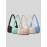 Women's Daily Solid Color Bubble Textured Quilted Puffer Design Shoulder Bag
