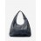 Women's Casual Solid Color Embossed Dumpling Tote Bag