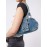 Women's Retro Metal Star Decorated Dual Handle Denim Shoulder Bag