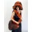 Women's Daily Streetwear Fluffy Fuzzy Furry Faux Fur Matching Bucket Hat Heart Shaped Shoulder Bag Set