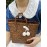 Women's Beach Vacation Outdoor Picnics Pendant Decor Woven Design Basket Tote Bag