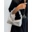 Women's Fashion Daily Y2K Streetwear Solid Color Metallic Shine Sequined Design Ruched Strap Cluthes Style Handbag